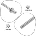 thumbnail image 3 of ADDHAT 6Ud Piezas De Hardware Para Batería Tornillos De Resistente En Acero, 3 of 6