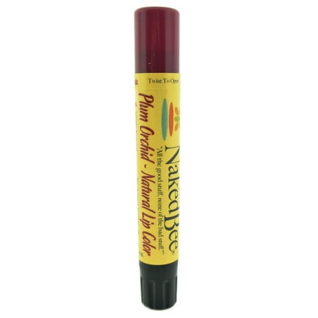 Orchid Vitamins - The Naked Bee All Natural Plum Orchid Lip Color Balm