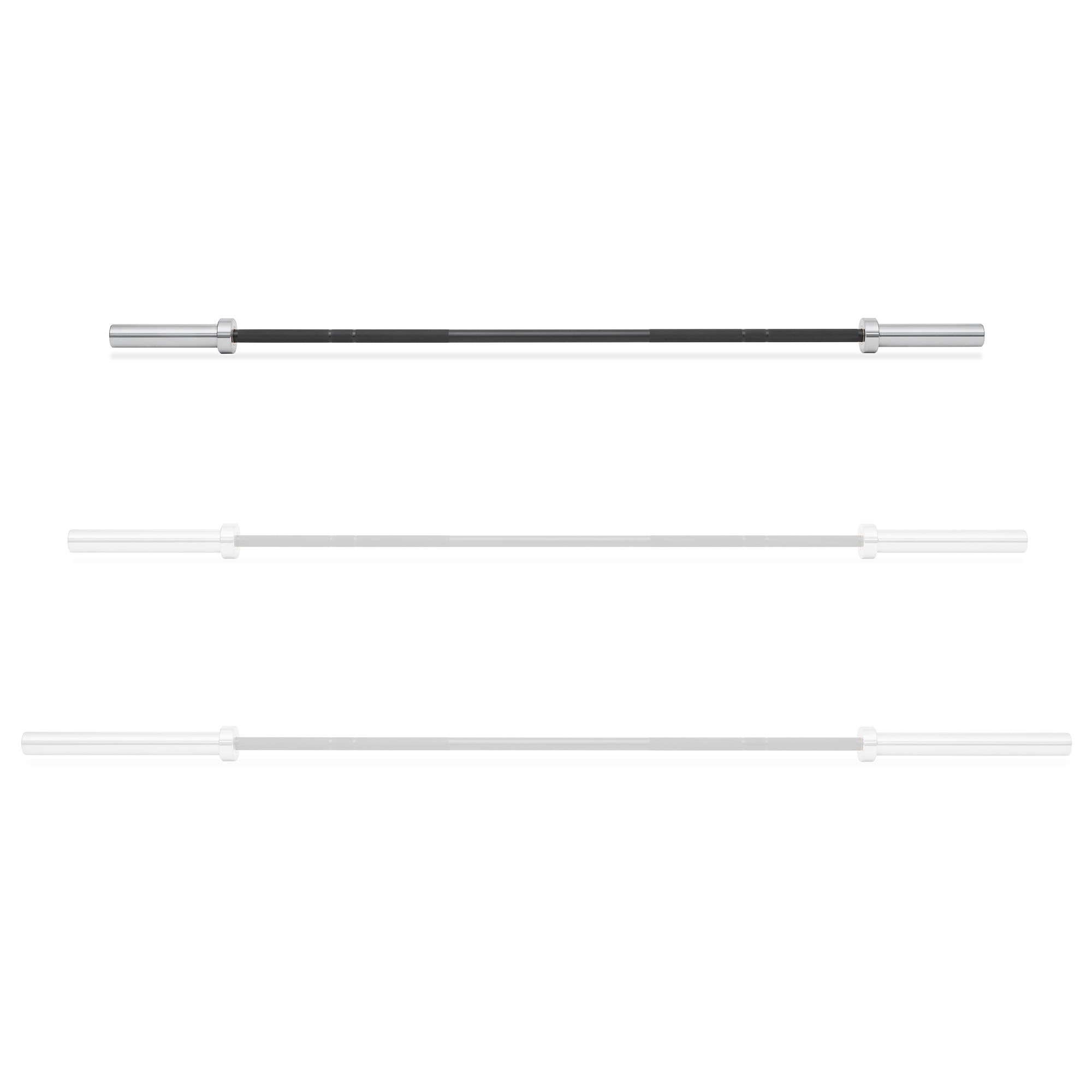 Philosophy Gym 72" Olympic Barbell - 15KG 28mm 190K PSI 800LB Capacity Weightlifting & Powerlifting Bar
