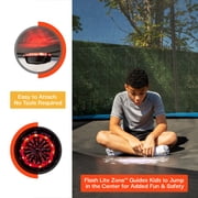 Sportspower BouncePro 14ft Trampoline Meets ASTM Safety Standards, Heavy-Duty Rust-Resistant Steel Frame, UV-Resistant Jump Mat, Safety Net & Under-Mat Flashing Lights