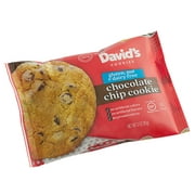 David's Cookies 3 oz. Gluten-Free Individually-Wrapped Chocolate Chip Cookie - 24/Case
