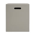 thumbnail image 3 of Mayfair Lightweight Concrete Outdoor Tank Holder Side Table, Light Gray, 3 of 14