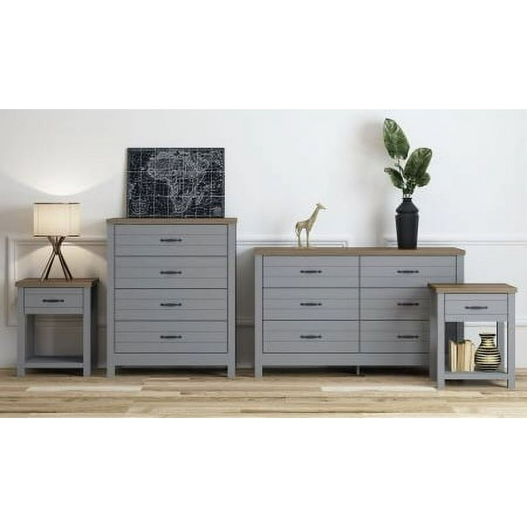 Lancaster oak top rectangular nightstand set of 2 deals