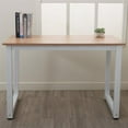 thumbnail image 5 of IM Beauty 110cm Decent High Strength Wooden Computer Desk Oak, 5 of 7