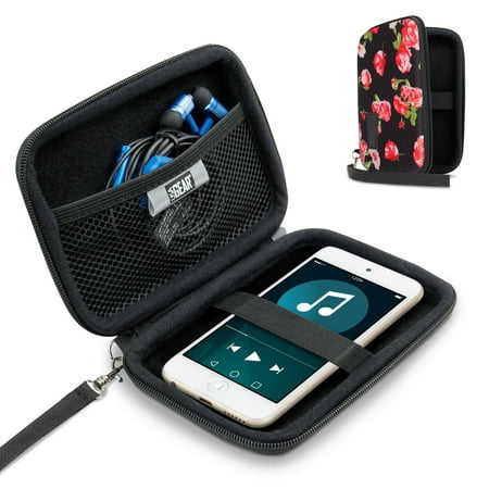 USA Gear Mp3 Player Case Compatible with Apple iPod Touch  Wrist Strap  Hard Shell (Floral) price history on PriceWatchPro