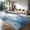 Ocean Blue, variant on OMERAI Area Rug Living Room Rugs 8'x 10' Soft Abstract Pattern Rug, Stain Resistant Non Slip Low Pile Accent Carpet