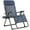 Navy Blue, variant on Costway Zero Gravity Chair Oversize Lounge Chair Patio Heavy Duty Folding Recliner Blue