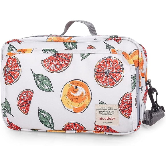 Organizador de bolsas para cochecito de bebé JanHm almacenamiento grande para cochecitos Con portavasos profundo pomelo