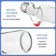 thumbnail image 4 of Kit de 10 Botellas de Vidrio con Tapa Abatible KITGLASCUP 473 ml, 4 of 6