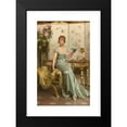 thumbnail image 2 of Frédéric Soulacroix 13x18 Black Modern Framed Museum Art Print Titled - Correspondence, 2 of 5