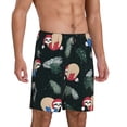 thumbnail image 2 of Easygdp Baby Sloths Sleeping Men's Short Pajama Pants, Sleep Shorts, Household Pants, Casual Pants with Pockets - 3X-Large, 2 of 9