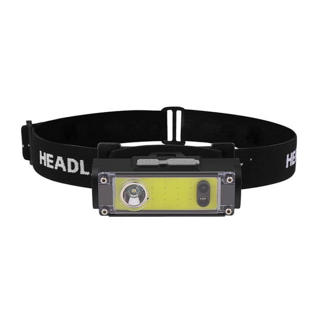 Bearachild Linterna frontal ajustable USB recargable impermeable noche Camping escalada cabeza luz indicadora lámpara linterna Iluminación y accesorios con batería