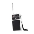 thumbnail image 3 of BELOVING Pocket Radio Easy to Use Clear Panel Multifunctional with Light Professional White, 3 of 9
