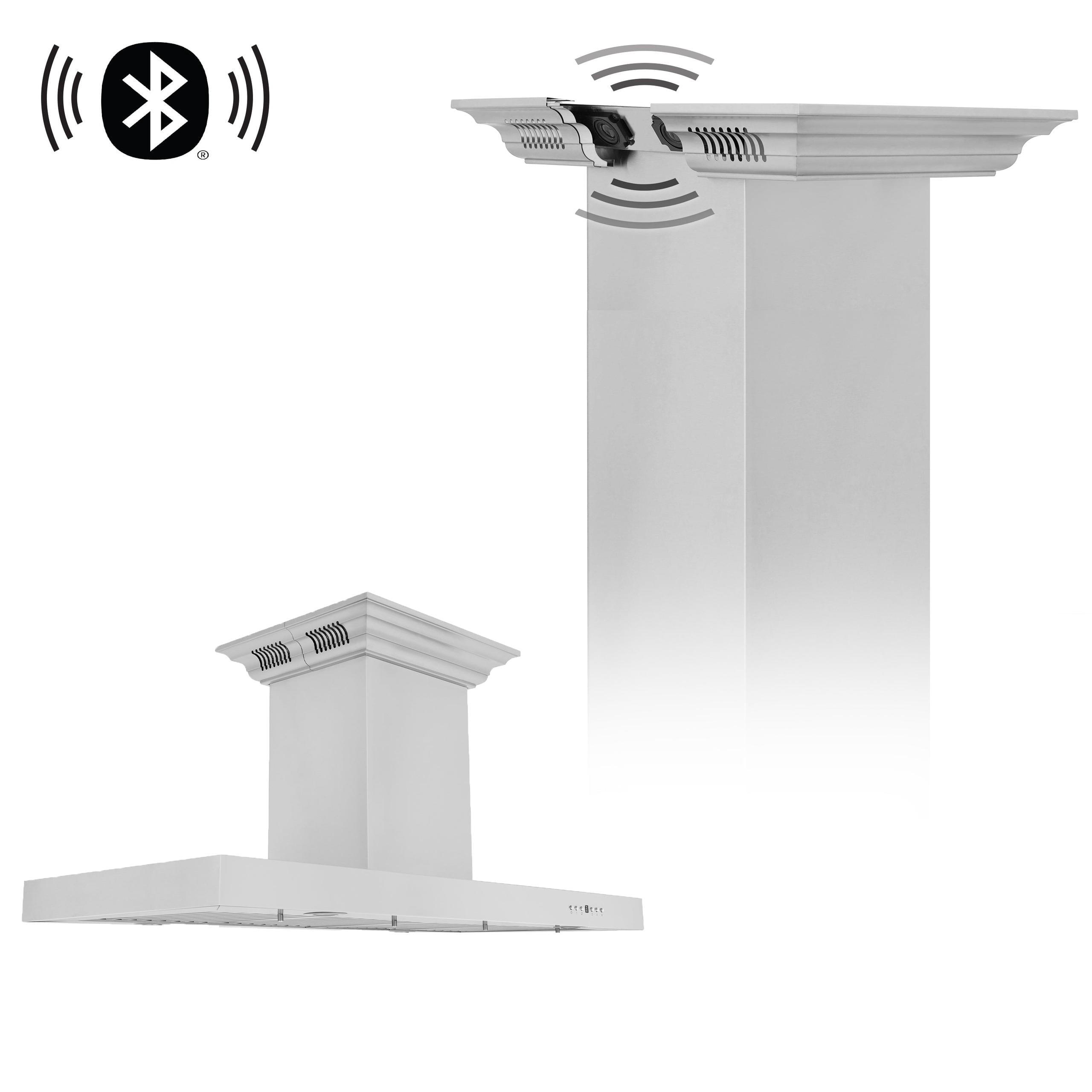 ZLINE KITCHEN AND BATH KE2ICRNBT42 ducted hood