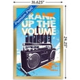 thumbnail image 3 of Music - Crank Up the Volume Wall Poster, 14.725" x 22.375", Framed, 3 of 3