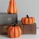thumbnail image 3 of sweethay Linterna de calabaza de Halloween, luz nocturna de calabaza alimentada por batería, decoración luminosa de calabaza ampliamente utilizada para Kits de decoración para fiestas No.1 sweethay HA027277-01, 3 of 6