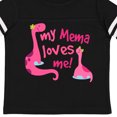 thumbnail image 4 of Inktastic My Mema Loves Me Girls Girls Toddler T-Shirt, 4 of 5