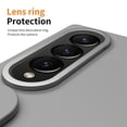 thumbnail image 2 of Rugged Phone Case for Samsung Galaxy Z Fold 3, Heavy Duty Shockproof Camera Lens Protection Hand Strap Kickstand Anti-Slip Drop Protective Case Cover for Samsung Galaxy Z Fold 3, Gray, 2 of 7