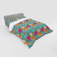 thumbnail image 3 of Ambesonne Floral Bedding Set 3 Pcs, Dandelion Vibrant Spring, Twin, Multicolor, 3 of 3