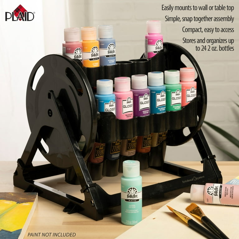 Craft Paint Bottle Holder, 2 Oz Acrylic Paint Bottles, Caddy