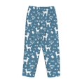 thumbnail image 7 of Fotbe Poodle Dog Women's Pajama Pants,Sleepwear Pants,Pj Bottoms Drawstring And Pockets-Medium, 7 of 7