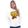 thumbnail image 4 of PACMAN Video Arcade Game Fire Logo Hoodie Sweatshirt Women Men Brisco Brands S, 4 of 6