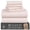 Blush Pink, variant on RUVANTI 100% Cotton Percale Sheets King Size 6 Piece Set, Cooling Bed Sheets for Hot Sleepers, Deep Pocket 16”, Breathable Lightweight & Durable, Crisp Hotel Style Sheets, Fleur & Field