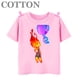 thumbnail image 5 of Camiseta de algodón de manga corta con estampado de dibujos animados para niños y bebés de Disney Elemental Wade Ripple y Embe Anime de moda de verano, 5 of 5