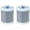 Gray, variant on Coats Dual Duty XP General Purpose Thread 250yd, Light Teal Blue (S910-5360), 2-pack