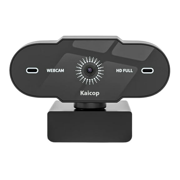 Kaicop Computer cameras,  Full HD 1080p Streaming Webcam with Microphone, Ultra Wide Angle