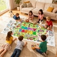 thumbnail image 6 of HuiXinOu Easter Paper Placemats Kids Doodle Activity Table Cover Disposable Waterproof for Party Dining Holiday Decor, A, 6 of 6
