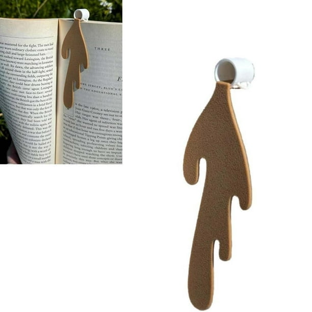 ¡Ahorra Ahora!, Marcador de café derramado Haz que la lectura sea divertida con un marcapáginas que combine con tu libro Cosas de libros para amantes de los libros Akmoler
