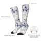 thumbnail image 4 of Balery Indigo Tie Dye Calcetines novedosos Calcetines deportivos Calcetines hasta la rodilla Calcetines de algodón Calcetines originales y geniales, 4 of 6