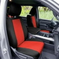 thumbnail image 2 of For 2022 – 2024 Dodge RAM 1500 FH Group Neoprene Waterproof Custom Fit Car Seat Covers  - Front Red, 2 of 4