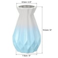thumbnail image 2 of Uxcell Flower Vase, Ceramic Vases Table Centerpieces for Home Decor, Gradient Sky Blue, 2 of 5