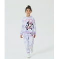 thumbnail image 2 of Disney Girls Hoodies Minnie Graphic Sweatshirts and Joggers Pants 2Pcs School Outfits Set Big Kids 9-10Y, 2 of 10