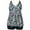 Imprimé Léopard A, variante sur Beadeez Maillot de Bain Femme Grande Taille Imprimé Floral Deux Pièces Tankini