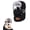 Black, variant on 5-in-1 Winter Hat with Goggles, Fleece Hat and Neck Warmer, Balaclava Face Cover for Men and Women, Outdoor Cycling and Skiing