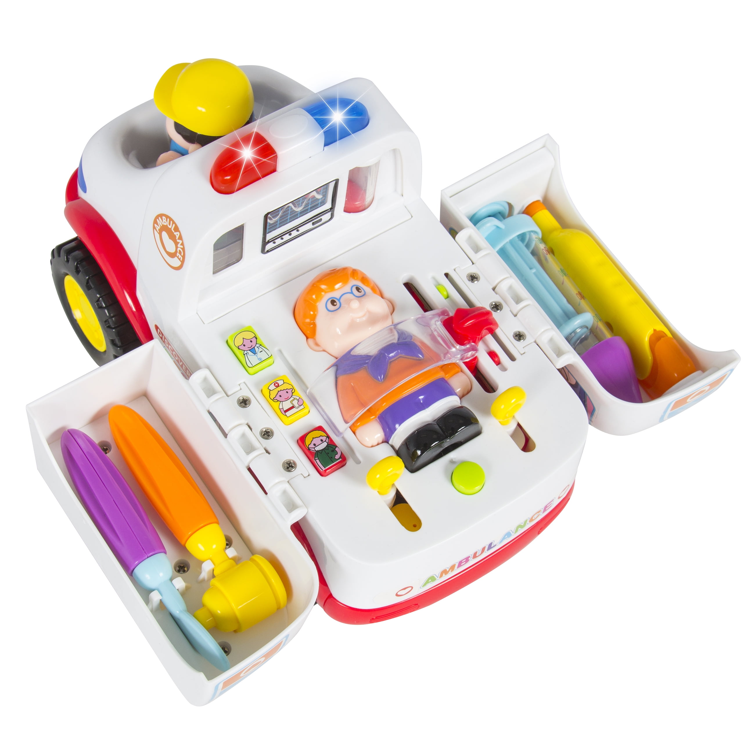 discovery rescue ambulance toy