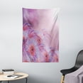thumbnail image 1 of Floral Tapestry, Sunny Hazy Dahlia Flower Background Nature Essence Fragrance Beauty Image, Wall Hanging for Bedroom Living Room Dorm Decor, 40W X 60L Inches, Baby Pink Lavender, by Ambesonne, 1 of 2