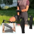 thumbnail image 3 of Women's Summer Sunscreen Gloves UPF UVB Protection Ice Silk Breathable Fabric Touchscreen Finger Tips Non-Slip Silicone Grip Driving Cycling Outdoor Activities One Size Fits Small-Medium, 3 of 5