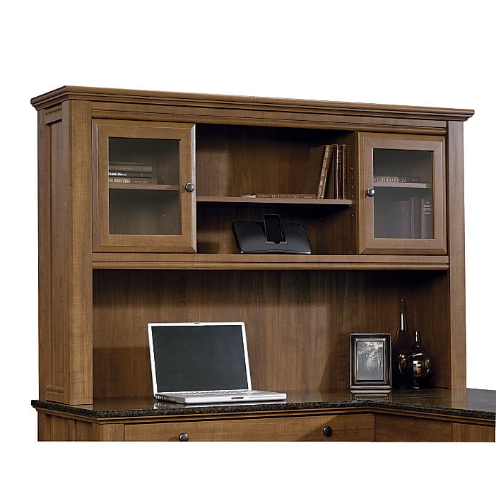 Sauder Appleton Collection Hutch For L Desk Sand Pear Walmart Com