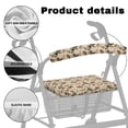thumbnail image 5 of HELLHERO Western Cowboy Rollator Seat Cover Rollator Seat Back Cover and Soft Waterproof for Elderly Adults, 5 of 7