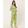 thumbnail image 3 of Moomaya Sleepwear, Printed Night Suit For Women, Two-Piece Lounge Set, 3 of 9