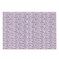 thumbnail image 1 of Purple Cutting Board, Valentines Day Hearts with Verical Abstract Stipes Vintage Sentimental Composition, Decorative Tempered Glass Cutting and Serving Board, Large Size, Multicolor, by Ambesonne, 1 of 1