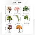 thumbnail image 4 of LAIOWEI Miniature Fairy Garden Trees, Bonsai Model Plant Ornaments, Dollhouse Decorative Trees, DIY Garden Craft Decorations for Mini Landscape 1Pcs, 4 of 5