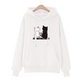 thumbnail image 1 of ICHUANYI Clearance Women's Winter Hoodie Sweatshirt Pullover Tops Long Sleeved Comfortable(White, M) ICHUANYI WER2023081010843, 1 of 6