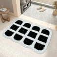 thumbnail image 1 of Xihbxyly Alfombra de Baño Antideslizante, Absorbente, para Entrada, Dormitorio, 1 of 7