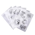 thumbnail image 1 of 2x 6 Hojas Surtidas de Papel Termoencogible BLESIY para Decoración Navideña de bricolaje, 1 of 7