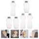 thumbnail image 3 of EeaseMX 6 botellas de plástico transparentes para bebidas frías, con diseño de gato., 3 of 7